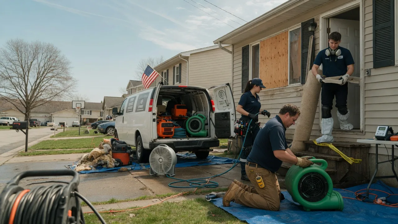 Water Damage Restoration in Bonham, TX near me